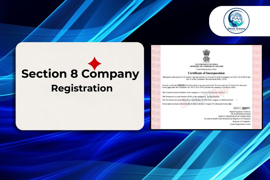 Section 8 company Registration